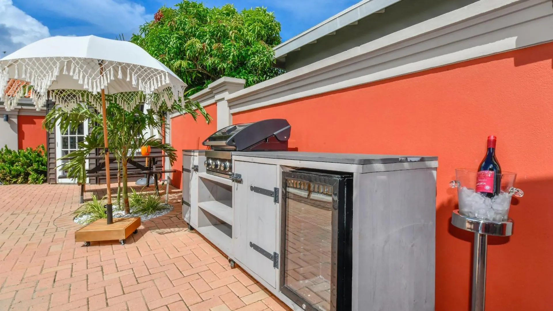 Apartment Moderne Studio Palm Dichtbij De Zee Met Zwembad Oranjestad
