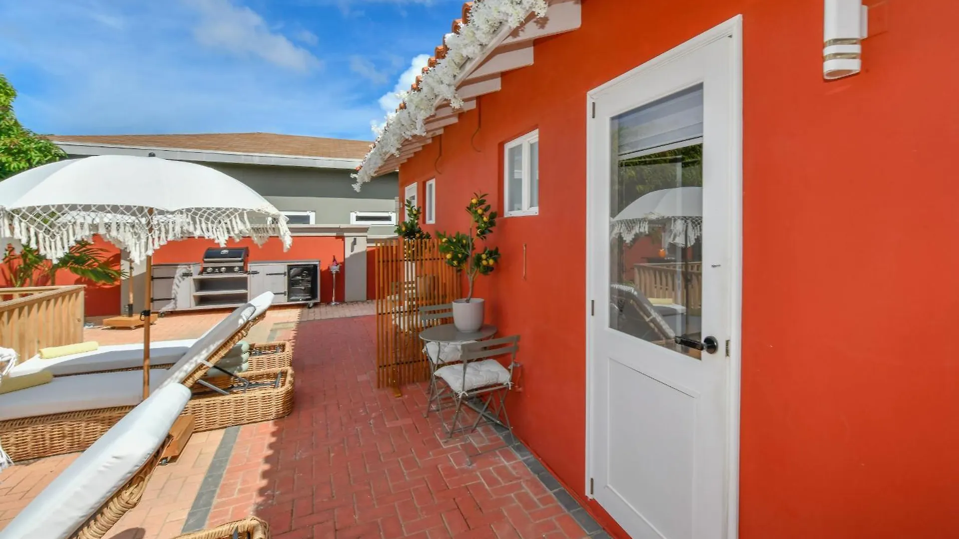 Moderne Studio Palm Dichtbij De Zee Met Zwembad Oranjestad Aruba
