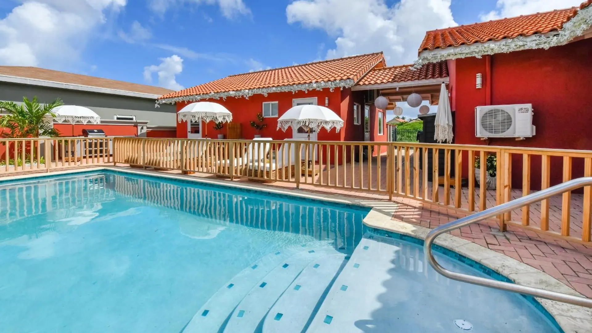 Moderne Studio Palm Dichtbij De Zee Met Zwembad Oranjestad 0*,  Aruba